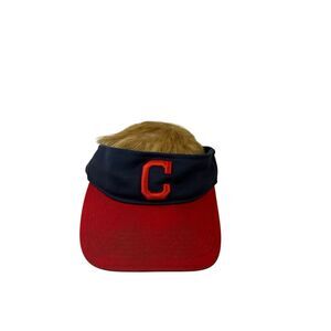 MLB Hat‎ Visor Red Blue (discoloration)